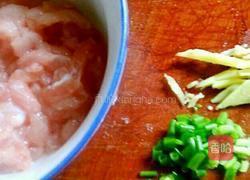 豆芽肉丝汤的做法图解2