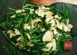 韭菜炒鸡蛋的做法图解7