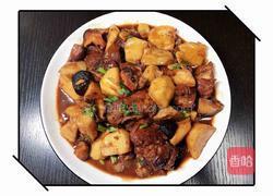 芋头香菇烧排骨的做法图解8