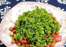 香椿芽拌花生米的做法图解4