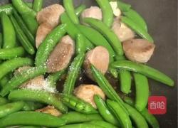 甜豆炒牛肉丸的做法图解4