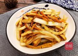 白菜炒香干的做法图解9