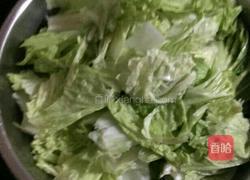 手撕白菜炖酥肉的做法图解2