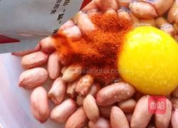 嘎嘣脆无油烤花生米的做法图解6