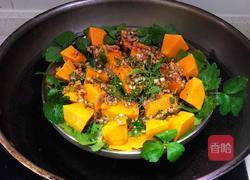新素食—清香蒸南瓜的做法图解4