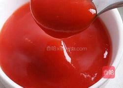 番茄酱菊花茄子的做法图解2