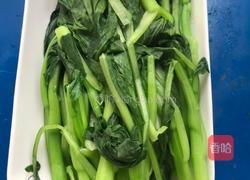 蒜蓉菜心的做法图解3