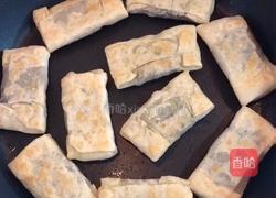 香煎中式豆沙春卷的做法图解8