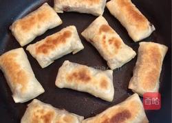 香煎中式豆沙春卷的做法图解9