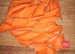 肉炒西蓝花胡萝卜的做法图解4