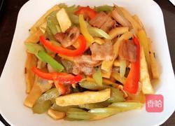 五花肉爆炒香干西芹的做法图解12