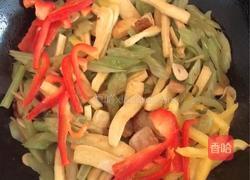 五花肉爆炒香干西芹的做法图解11