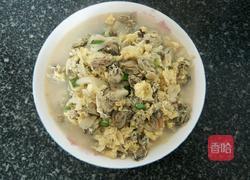 海蛎子炒鸡蛋的做法图解8