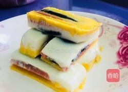 彩蛋组合(皮蛋鸡蛋糕)的做法图解6