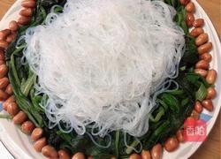 菠菜拌粉丝的做法图解6
