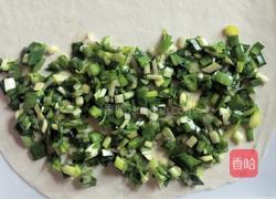韭菜馅薄饼的做法图解10