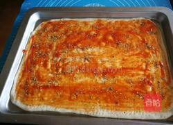 薄底鸡丁鲜果披萨的做法图解9