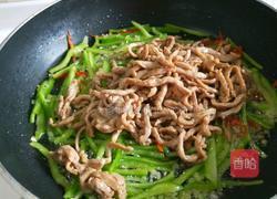 新文美食 尖椒肉丝的做法图解12