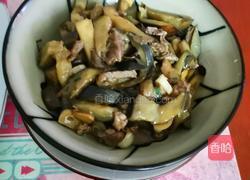 茄子炒牛肉的做法图解3