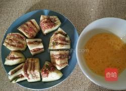 煎茄盒三明治的做法图解5