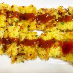 鸡蛋米饭饼的做法[图]