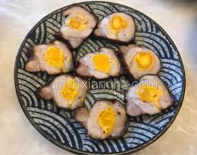 咸蛋黃釀五花肉