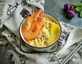 清湯鮮蝦手搟面