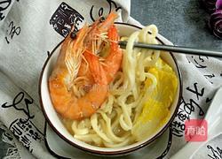 清汤鲜虾手擀面的做法图解19