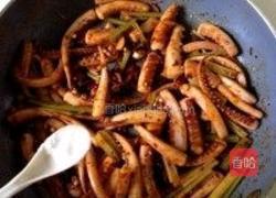 香辣鱿鱼丝的做法图解9