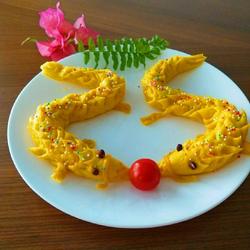 新文美食 二龙戏珠 的做法[图]