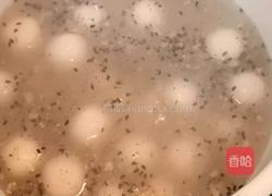 芝麻核桃元宵的做法图解5