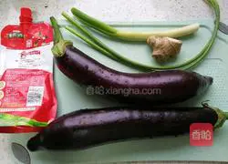 Illustration of how to make sweet and sour eggplant 1