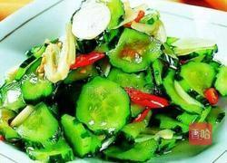 辣椒调黄瓜的做法图解4