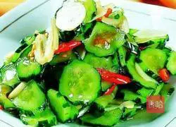 Illustration of how to make cucumber with chili pepper 4