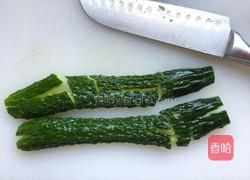 酸辣开胃拍黄瓜的做法图解3