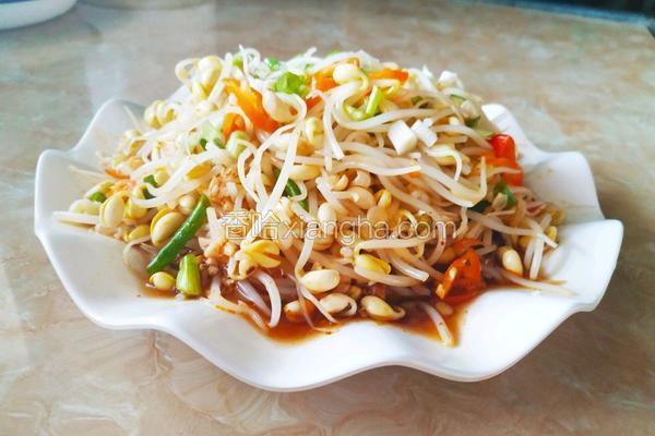 凉拌黄豆芽