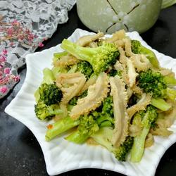 西兰花炒牛肚的做法[图]