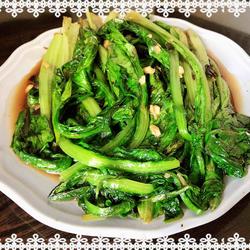 豆豉蒜蓉油麦菜的做法[图]