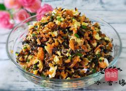 木耳胡萝卜馅的做法图解1