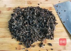 木耳胡萝卜馅的做法图解3