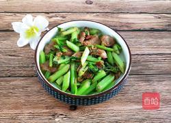 芹菜炒肉的做法图解17
