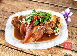 扒猪肘子的做法图解20