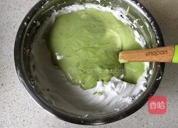 菠菜戚风蛋糕的做法图解9