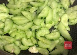 青瓜炒肉的做法图解2