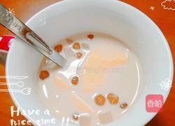奶茶布丁(一人份)的做法图解2
