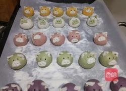 小彩色小猪汤圆的做法图解8