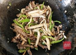 蟹味菇炒肉的做法图解18