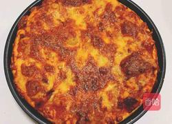 虾仁鸡丁披萨的做法图解5