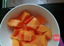 红枣木瓜炖燕窝的做法图解2