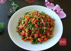 正月十五闹元宵 胡萝卜蒜苔炒肉末的做法图解11